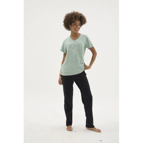 Kocabey Kkt-26152k Kadın V Yaka Pijama Takımı