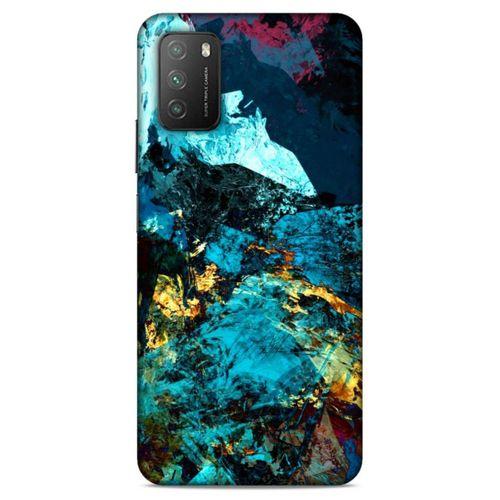 Lopard Xiaomi Poco M3 Uyumlu Kılıf Soyut Sanat (40) Desenli Fit Silikon Kılıf