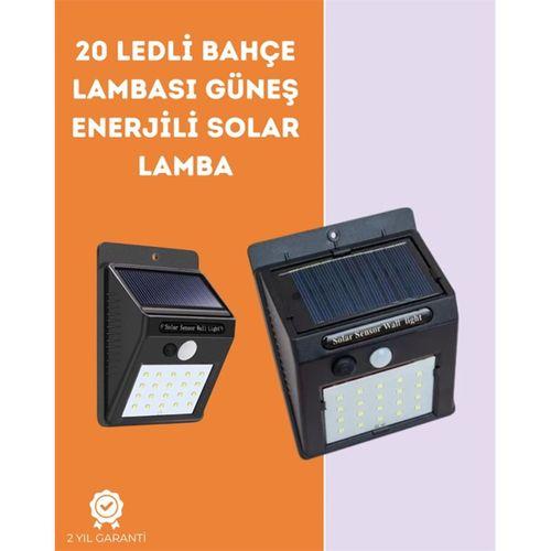Kablosuz Solar Led Lamba | Bahçe, Veranda, Merdiven Işığı, Otomatik Aç-kapa Sensörlü