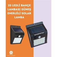 Kablosuz Solar Led Lamba | Bahçe, Veranda, Merdiven Işığı, Otomatik Aç-kapa Sensörlü