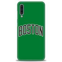Samsung Galaxy A50S Kılıf HD Baskılı Kılıf - Boston Yeşil + Tam Ekran Koruyucu