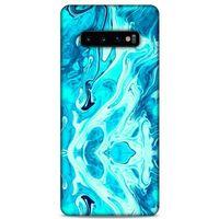 Mermer Turkuaz Xiaomi Redmi Note 8 Kılıf