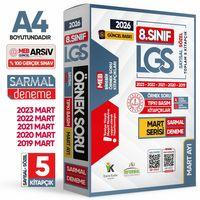 2026 8 Sınıf LGS Mart Ayı MEB Örnek Soru Tıpkı Basım 5li Sarmal Deneme Paketi Dijital Çözümlü