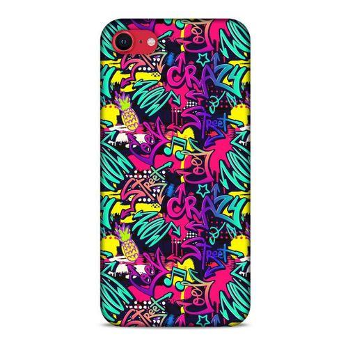 Graffitix (43) Desenli Silikon Kapak Apple iPhone SE 2020 Kılıf