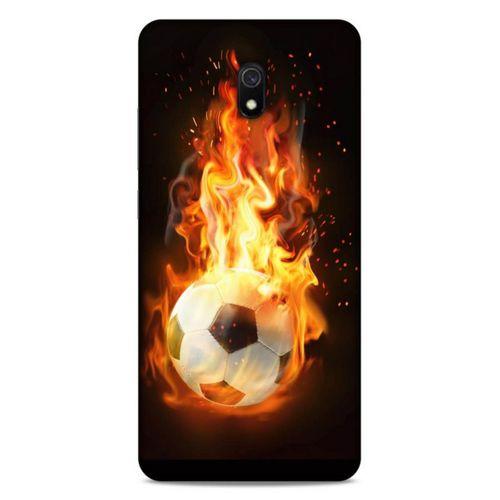 Lopard Xiaomi Redmi 8A Uyumlu Kılıf FireX (36) Glitter Kılıf Futbol Topu