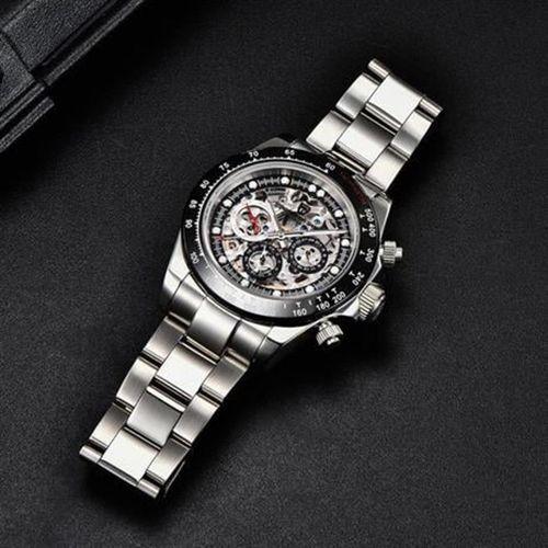 Pagani Design PD-1653-1 Rainbow Skeleton Otomatik Erkek Kol Saati