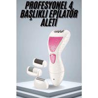 Epilatör Cihazı Epilasyon Aleti Çoklu Başlık Seçeneği Ayak Törpüsü