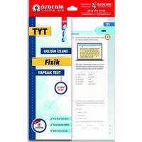 TYT Gelişim İzleme Fizik Yaprak Testleri Özdebir Yayınları