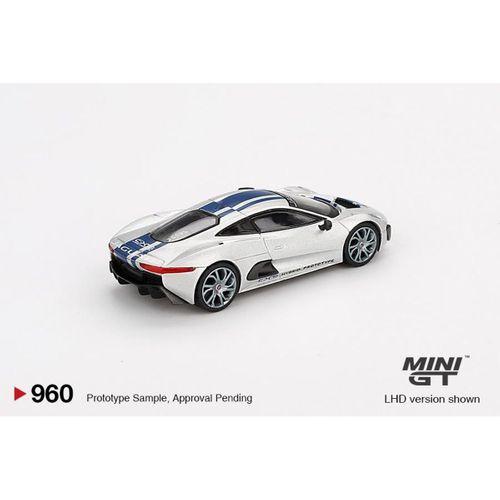 Mini GT Jaguar C-X75 Silver 960