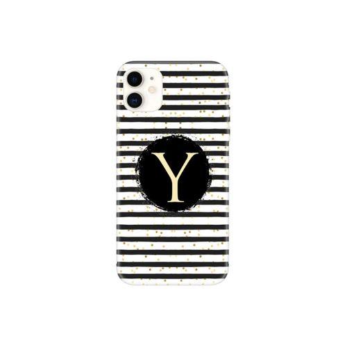Y Harfli Şeffaf Puantiyeli Telefon Kılıfı
