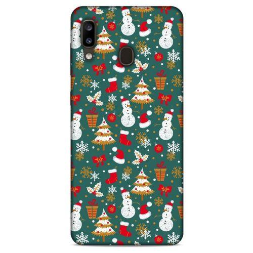 Yılbaşı Süsleri 44 Samsung Galaxy A20 Kılıf Silikon Kapak
