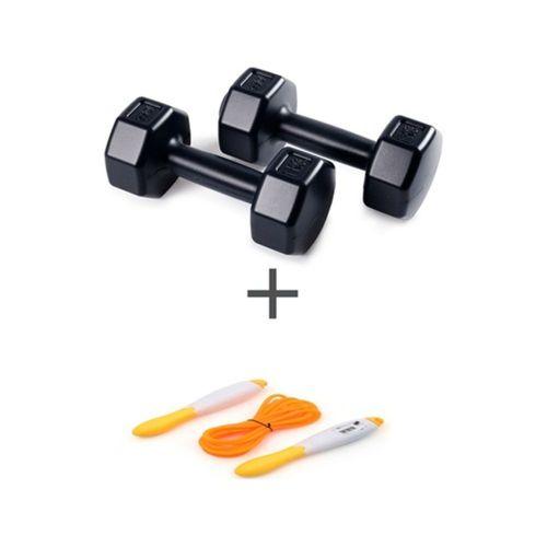Ps Spor 1 Kg Dambıl Set 1kg 2 Adet Dambıl + Atlama İpi