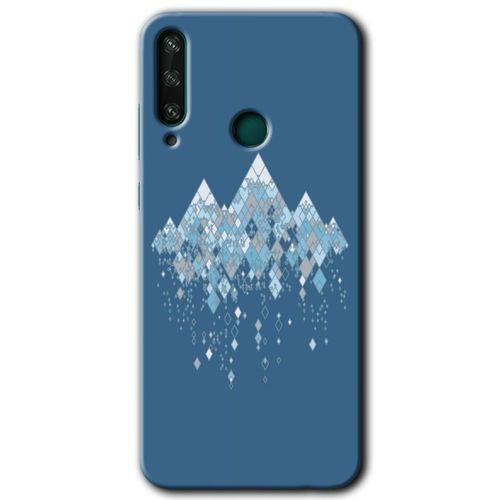 MRCİLETİSİM Huawei Y6P Kılıf HD Desen Baskılı Arka Kapak + Temperli Cam - İceberg