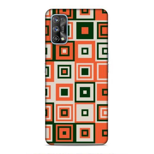 Realme 7 Pro Uyumlu Kılıf Insomnia (29) Arka Koruma Kılıfı Turuncu Siyah