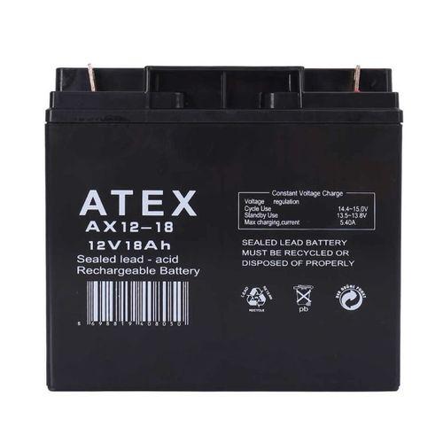 Atex Ax12-18 12v 18ah Akü