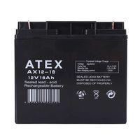 Atex Ax12-18 12v 18ah Akü