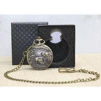 Özel Kutulu Antik Filli Köstekli Saat