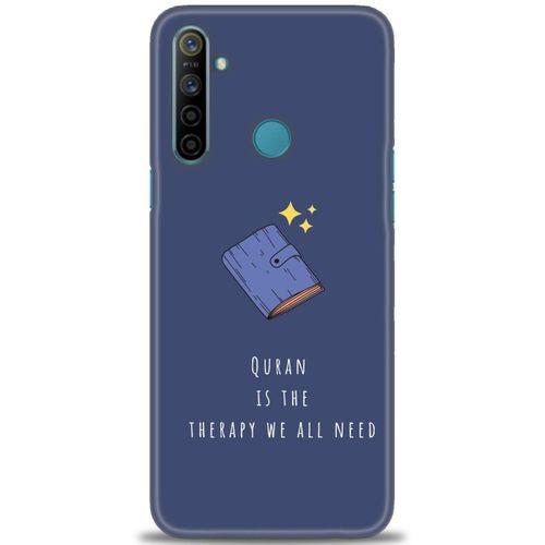 Realme C3 Kılıf HD Baskılı Kılıf - Quran + Tam Ekran Koruyucu