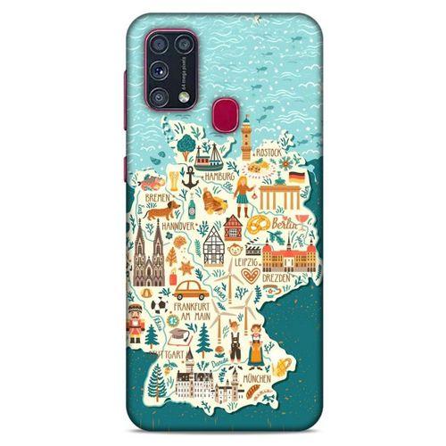 Samsung Galaxy M31 Kılıf Almanya (2) Kabı Harita