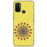 Huawei P40 Kılıf Desenli Özel Seri Tüyler (20) Koruyucu Kılıf