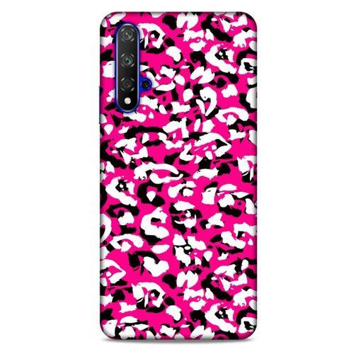 Huawei P Smart S 2020 Uyumlu Kılıf Pembe Delisi (31) TPU Kılıf Kamuflaj