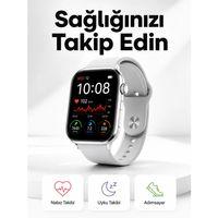Yeni Nesil Akıllı Saat Adımsayar, Gps, Nabız Ölçer, Uyku Ve Sağlık Takibi kopya