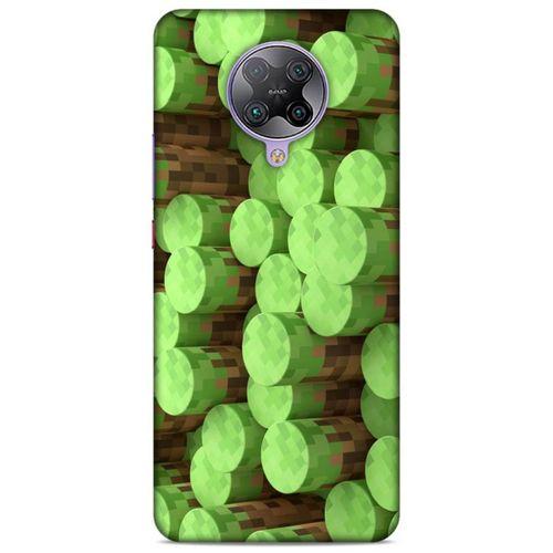 Lopard Xiaomi Poco F2 Pro Uyumlu Kılıf PiXel (8) Baskılı Kılıf Yeşiller