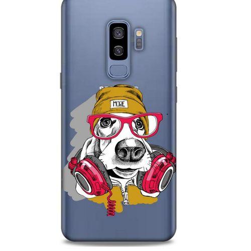 Zoologix (5) Samsung Galaxy S9 Plus Şeffaf Kılıf Silikon Desenli