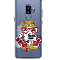 Zoologix (5) Samsung Galaxy S9 Plus Şeffaf Kılıf Silikon Desenli