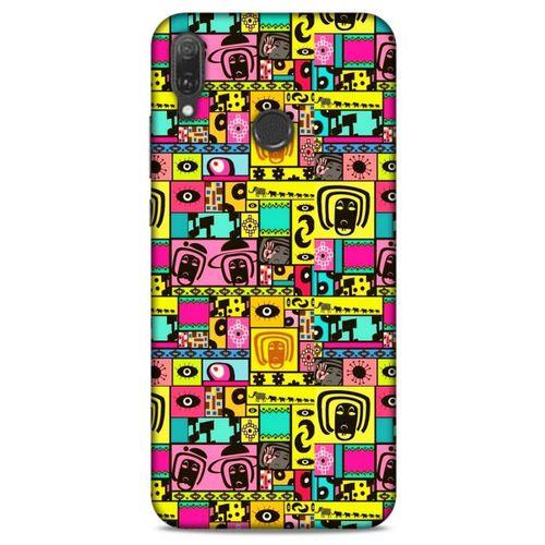 Graffitix (41) Desenli Silikon Kapak Huawei Y9 2019 Kılıf