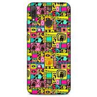 Graffitix (41) Desenli Silikon Kapak Huawei Y9 2019 Kılıf