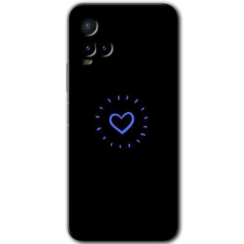 Vivo Y21s HD Baskılı Kılıf + 9D Tam Ekran Koruyucu - Heart Strokes