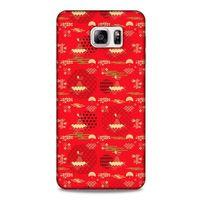 Samsung Galaxy Note 5 Kılıf Japonya (1) Kılıfı Sarı Kırmızı