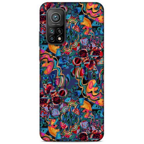 Lopard Xiaomi Mi 10T Pro 5G Uyumlu Kılıf Soyut Sanat (28) Desenli Arka Kapak