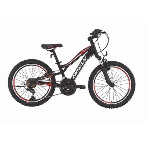 Bisan Buffalo V fren 24 Jant Çocuk Bisikleti Siyah-Kırmızı