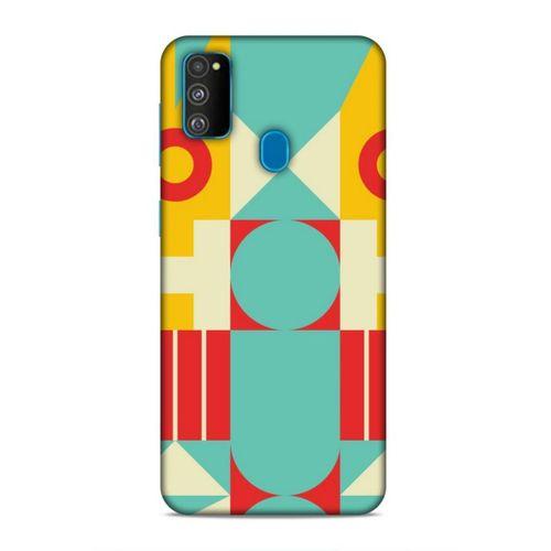 Samsung Galaxy M30s Uyumlu Kılıf Insomnia (24) Darbe Emici Kılıf Bej Sarı