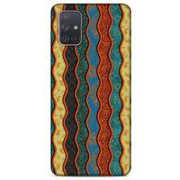 Samsung Galaxy A71 Kılıf Baskılı Özel Seri Taşlı (42) Rugged Armor Kılıf