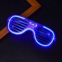 CHRİSTMAS BLUE LED LİGHT PARTY GLASSES MAVİ LED IŞIKLI GÖZLÜK YILBAŞI PARTİ GÖZLÜĞÜ PANJUR GÖZLÜK