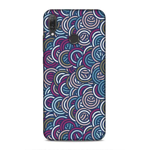 Huawei Y9 2019 Uyumlu Kılıf Utopia (29) Arka Koruma Kılıfı Kirli Beyaz