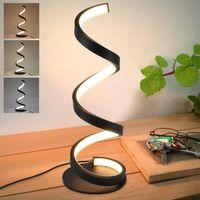 Kıvrımlı Spiral Gece Lambası