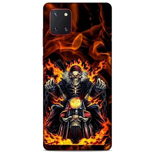 Samsung Galaxy Note 10 Lite Uyumlu Kılıf Motorsiklet (10) Full Koruma Kılıfı Harley Davidson
