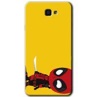 Samsung Galaxy J7 Prime HD Baskılı Kılıf + 9D Tam Ekran Koruyucu - DeadPool 6