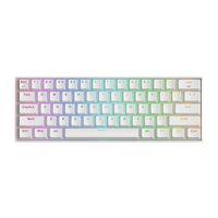 REDRAGON K530W DRACONIC PRO Q TR 60% KOMPAKT KABLOSUZ-BLUETOOTH 2.4G SWITCH MEKANİK KLAVYE BEYAZ