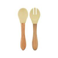 Çocuk Mama Kaşığı ve Çatal Seti Mellow Yellow