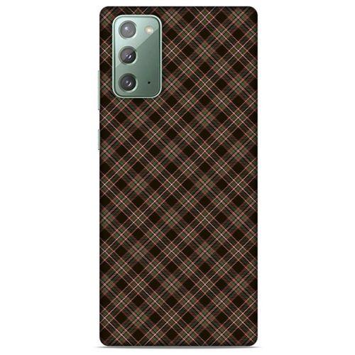 Gömlek (5) Desenli Silikon Kapak Telefon Kabı Samsung Galaxy Note 20 Kılıf