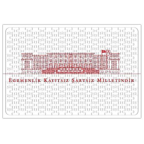 Atatürk Egemenlik Kayıtsız Şartsız Milletindir Puzzle 240 Parça Yapboz
