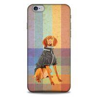 Apple Iphone 6S Plus Kılıf Köpek Kıyafetleri (36) Glitter Kılıf Alman Pointer