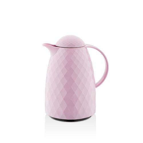 1 Lt Akrilik Soft Pembe Çay Termosu 12 Saat Sıcak 24 Saat Soğuk
