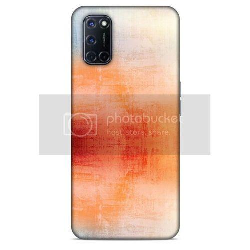 Paslı Renkler Turuncu Samsung Galaxy A70 Kılıf