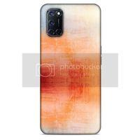 Paslı Renkler Turuncu Samsung Galaxy A70 Kılıf